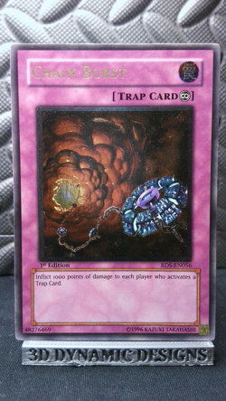 | Yugioh Chain Burst RDS-EN056 1st Edition Ultimate Rare Rise Of Destiny NM 🔥 | - Image 1