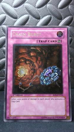 | Yugioh Chain Burst RDS-EN056 1st Edition Ultimate Rare Rise Of Destiny NM 🔥 | - Image 2