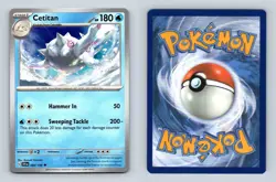 Cetitan #60/198 Scarlet & Violet Uncommon Pokemon 2023 TCG Card - Image 1