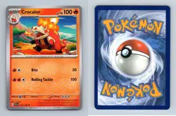 Crocalor #37/198 Scarlet & Violet Uncommon Pokemon 2023 TCG Card - Image 1