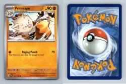 Primeape #108/198 Scarlet & Violet Common Pokemon 2023 TCG Card - Image 1