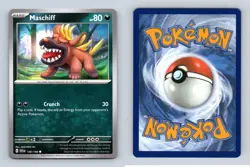 Maschiff #136/198 Scarlet & Violet Common Pokemon 2023 TCG Card - Image 1