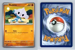 Meditite #110/198 Scarlet & Violet Common Pokemon 2023 TCG Card - Image 1