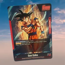 Dragon Ball Z DBZ Super Fusion World Son Goku Bundle Of 5 Cards Awaken Leader - Image 5