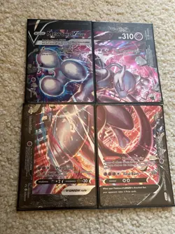 Mewtwo V-UNION [Set of 4] SWSH: Sword & Shield Promo Cards Holo - Image 1
