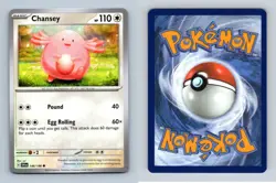 Chansey #144/198 Scarlet & Violet Common Pokemon 2023 TCG Card - Image 1