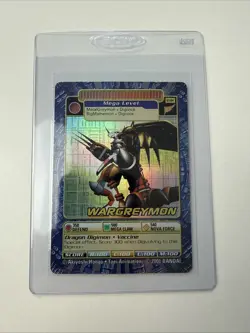 WARGREYMON Digi-Battle Card Street Starter ST-84 Digimon Holofoil - Image 1