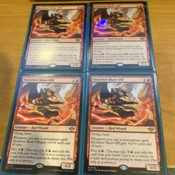 4x MTG Slickshot Show-Off #146 (NM) Thunder Junction OTJ Magic MTG - Image 1