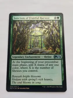 Sanctum of Fruitful Harvest Core Set 2021 Foil MTG - Image 1