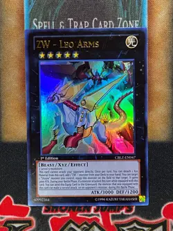 Yugioh ZW - Leo Arms CBLZ-EN047 Ultra Rare 1st Ed NM - Image 1