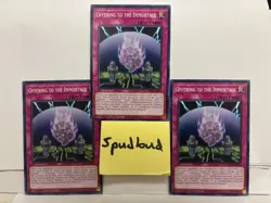 x3 Offering To The Immortals Common 3x LDS3-EN060 NM 1st Edition Yu-Gi-Oh! - Image 1