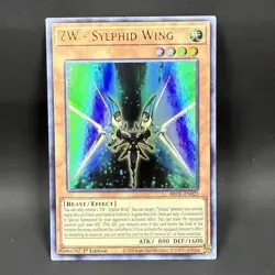 Yugioh ZW Sylphid Wing BROL-EN025 1st Edition LP Ultra Rare - Image 1