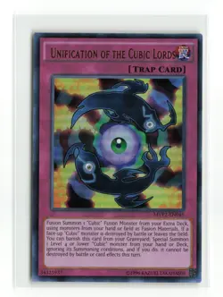 UNIFICATION OF THE CUBIC LORDS MVP1-EN045 ULTRA RARE YUGIOH TCG LP - Image 1