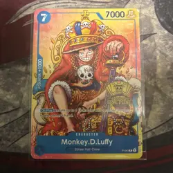 One Piece TCG MONKEY D LUFFY P-043 PROMO ENG No foil 2nd Anniversary - Image 1