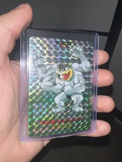 Machamp 1996 Bandai Cardass Pocket Monsters No. 068 CUSTOM Pokemon Card NM+ - Image 1