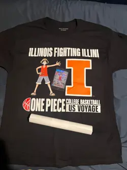 One Piece Monkey.D.Luffy Promo Card *SEALED* plus poster and tshirt - Image 3