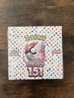 Sealed / With Shrink Pokemon Card 151 Booster Box sv2a Japanese - Image 1