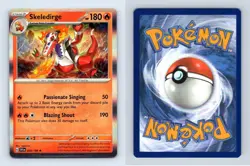 Skeledirge #38/198 Scarlet & Violet Rare Holo Pokemon 2023 TCG Card - Image 1