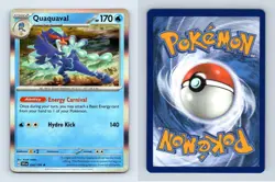 Quaquaval #54/198 Scarlet & Violet Rare Holo Pokemon 2023 TCG Card - Image 1
