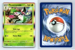 Meowscarada #15/198 Scarlet & Violet Rare Holo Pokemon 2023 TCG Card - Image 1