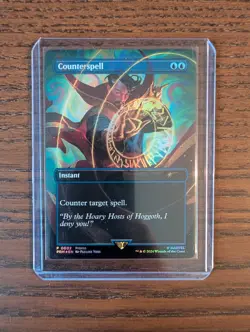 MTG PLAYING CARD Marvel NYCC Promo FOIL Counterspell Dr. Strange (0002) - Image 1