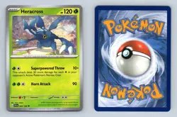 Heracross #2/198 Scarlet & Violet Uncommon Pokemon 2023 TCG Card - Image 1