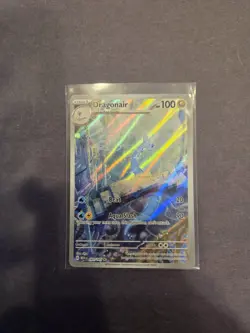 Pokemon TCG Dragonair Scarlet & Violet 151 IR Holo Card 181/165 English - Image 1