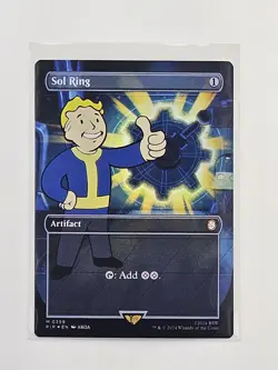 Sol Ring (Borderless) Universes Beyond: Fallout Foil - Image 1