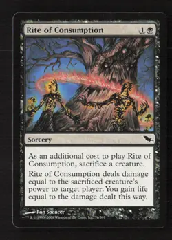Rite of Consumption Shadowmoor #76 LP Common - Image 1