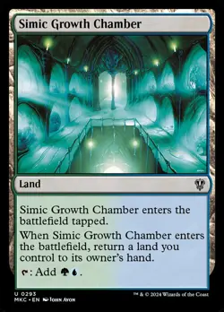 MTG Simic Growth Chamber (293/392) Murders at Karlov Manor Commander NM - Image 1
