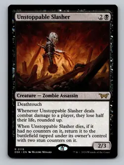 Unstoppable Slasher () R Duskmourn: House of Horror 119 NM - Image 1