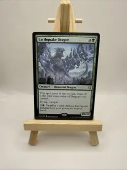 MTG Earthquake Dragon - #228 Commander Legends Baldur's Gate NM - Image 1