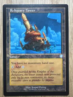 Reliquary Tower (Retro Frame) - MTG - Commander: The Brothers' War #196 - Image 1