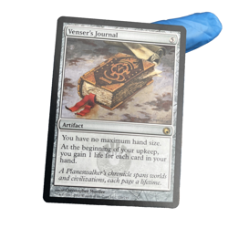 Venser's Journal - Scars of Mirrodin MTG Magic Condition Shown In Many Pictures - Image 1