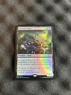 Necrotic Ooze Double Masters 2022 Foil - Image 1