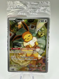 Pokemon Eevee TCG Prismatic Holo Promo Card 173 Factory Sealed NM/Mint Condition - Image 1