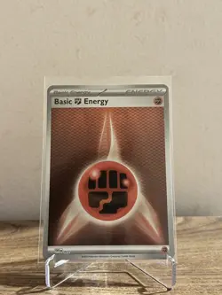 SVE 022 Fighting Energy : (Reverse Holo) : Black Bolt & White Flare : Pokemon - Image 2