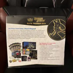 Pokemon TCG Crown Zenith Elite Trainer Box, New/Factory Sealed - Image 2