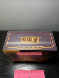 1 New Sealed Pokemon TCG Obsidian Flames Elite Trainer Box Charmander ETB - Image 4