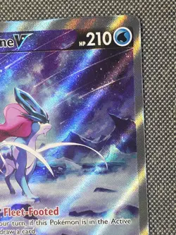 Pokemon TCG Suicune V - GG38/GG70 Crown Zenith Gallery - NM - Image 3