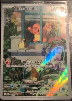 SEALED Charmander 044 SVP EN Pokemon Obsidian Flames ETB Promo Scarlet & Violet - Image 1