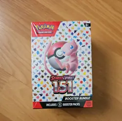Pokemon Scarlet Violet 151 Booster Bundle 6-Pack, Factory-Sealed + Free Gift - Image 1