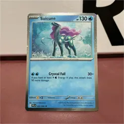 Pokemon TCG Suicune Me02 Phantasmal Flames 026/094 Holo Rare 130 HP English - Image 1