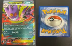 Mega Gengar ex 056/094 Double Rare Phantasmal Flames Pokemon Near Mint - Image 3