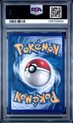 1999 POKEMON FOSSIL 1ST EDITION #7 HITMONLEE-HOLO PSA 8 - Image 2