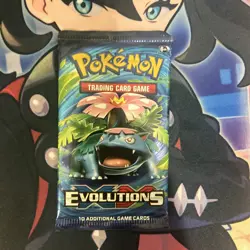 2016 Pokemon XY Evolutions Booster 1 Pack SEALED - case included - Image 1