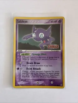 Pokemon TCG Sableye EX Power Keepers 22 Reverse Holo Rare - Image 1