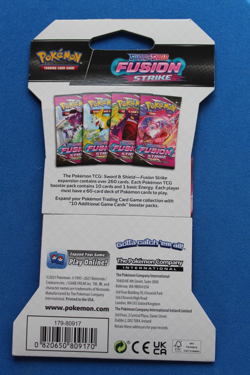 POKEMON SWORD & SHIELD FUSION STRIKE PACK SEALED - Image 3