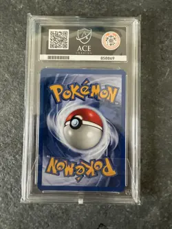 Pokemon TCG Charizard 4/102 Base Set Unlimited Holo Ace 6 - Image 2