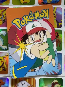 Pokemon 151 Vintage Pocket Monsters Vending HOLO Prism Sticker 2000 Nintendo - Image 5